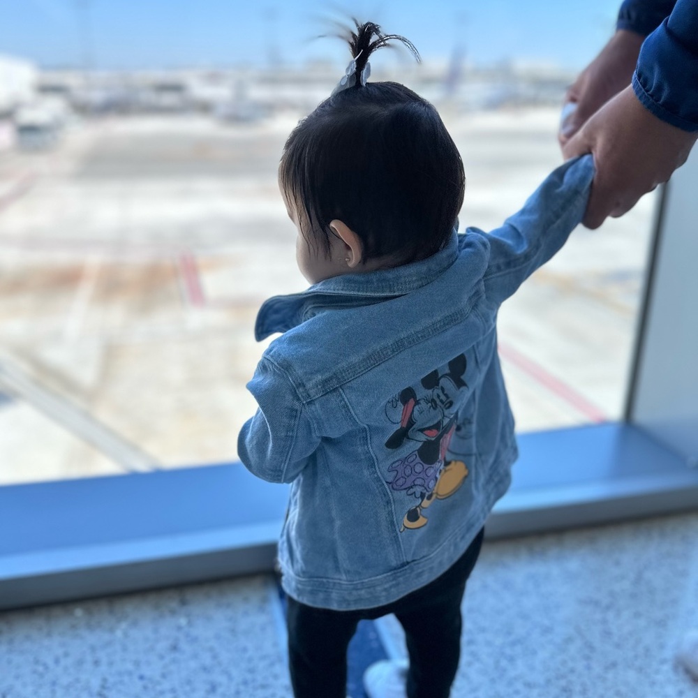 12M Toddler Disney Mickey and Minnie Jean Jacket - Picture 3 of 3